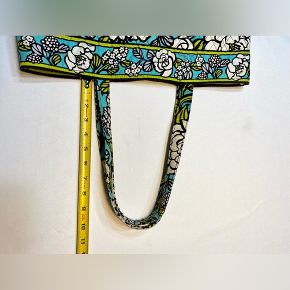 TOTE + Wallet Vera Bradley Floral 12” x 16” x 4.5” - Picture 6 of 14